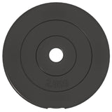 Weight Plates 6 pcs 30 kg Cement - Low Angle