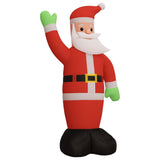 Christmas Inflatable Santa Claus with LEDs 820 cm - Side View
