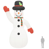 Christmas Inflatable Snowman with LEDs 805 cm - Extra Image