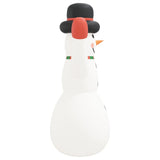 Christmas Inflatable Snowman with LEDs 1000 cm - 45-Degree Angle