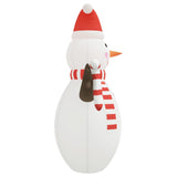 Christmas Inflatable Snowman with LEDs 630 cm - 45-Degree Angle