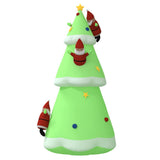 Inflatable Christmas Tree with LEDs 500cm - Side View