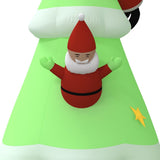 Inflatable Christmas Tree with LEDs 500cm - Rear View