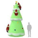 Inflatable Christmas Tree with LEDs 500cm - Extra Image