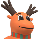 Christmas Inflatable Reindeer with LEDs 400 cm - 45-Degree Angle