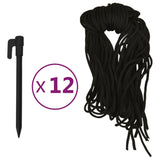 Christmas Inflatable Reindeer with LEDs 400 cm - Close-Up Angle