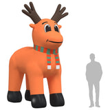 Christmas Inflatable Reindeer with LEDs 400 cm - Extra Image