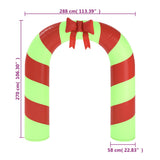 Christmas Inflatable Arch Gate LED 270 cm - Extra Image
