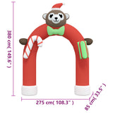 Christmas Inflatable Arch Gate LED 380 cm - Extra Image