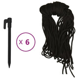 Christmas Inflatable Santa and Reindeer Decoration LED 145 cm - Close-Up Angle