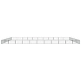 40-Panel Dog Playpen Black 100x50 cm Powder-coated Steel