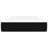 Pocket Spring Bed Mattress Medium Black 90x190x20 cm Fabric