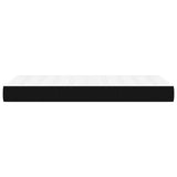 Pocket Spring Bed Mattress Medium Black 90x190x20 cm Fabric