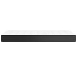 Pocket Spring Bed Mattress Medium Black 90x190x20 cm Faux Leather