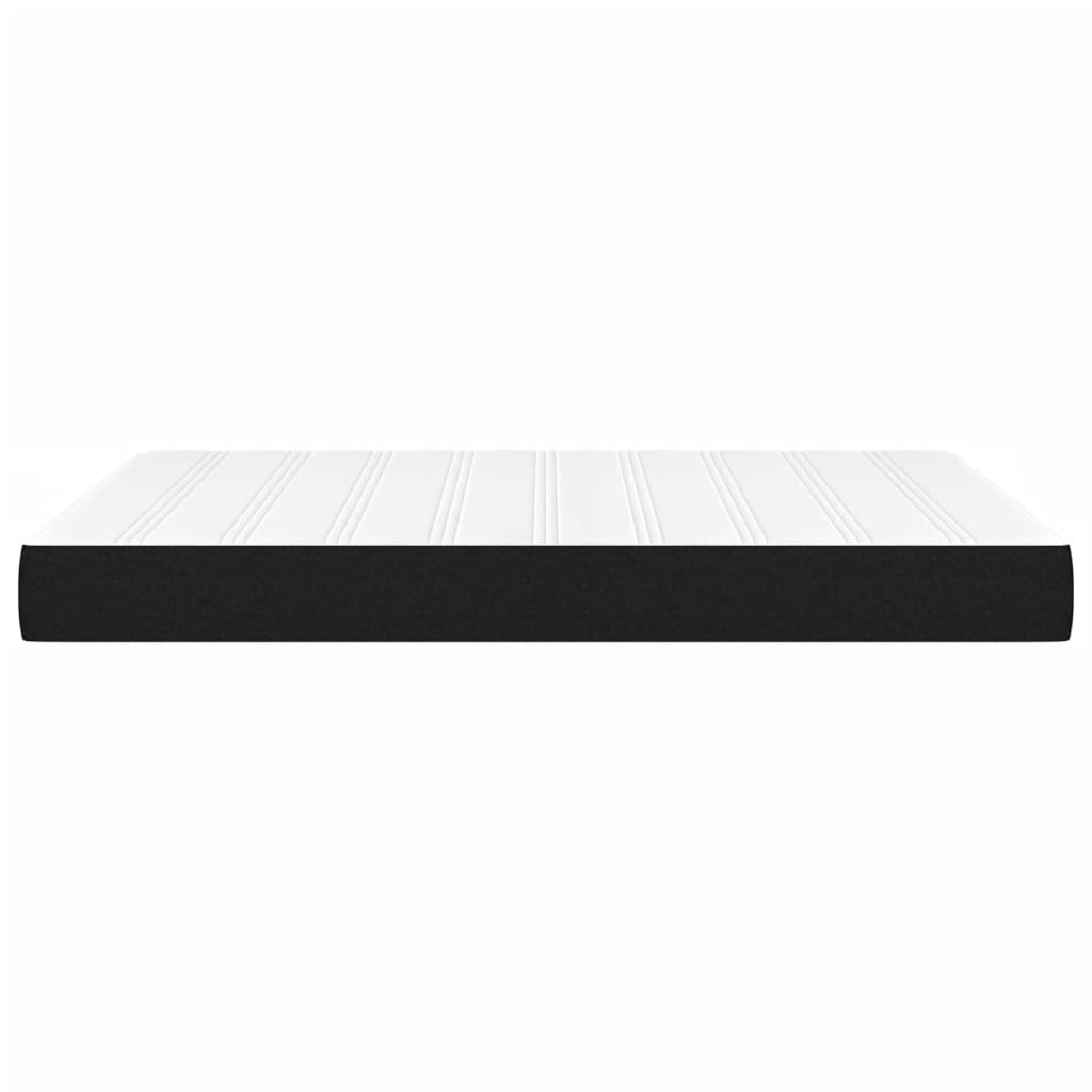 Pocket Spring Bed Mattress Medium Black 137x190x20 cm Fabric