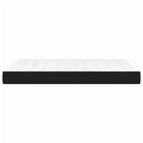 Pocket Spring Bed Mattress Medium Black 137x190x20 cm Fabric