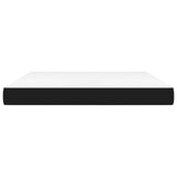 Pocket Spring Bed Mattress Medium Black 153x203x20 cm Queen Size Fabric