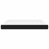 Pocket Spring Bed Mattress Medium Black 153x203x20 cm Queen Size Fabric