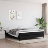 Pocket Spring Bed Mattress Medium Black 153x203x20 cm Queen Size Fabric