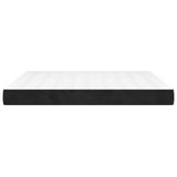 Pocket Spring Bed Mattress Medium Black 153x203x20 cm Queen Size Velvet