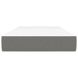 Pocket Spring Bed Mattress Medium Dark Grey 107x203x20 cm Super Single Fabric