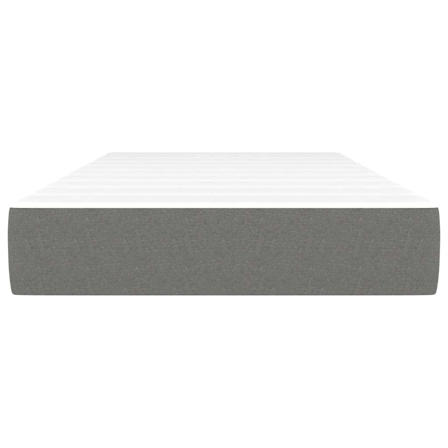 Pocket Spring Bed Mattress Medium Dark Grey 107x203x20 cm King Single