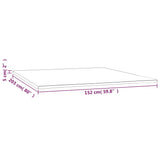 Mattress Topper 152x203x5 cm Queen - Close-Up Angle