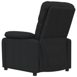 Recliner Chair Black Fabric - 45-Degree Angle