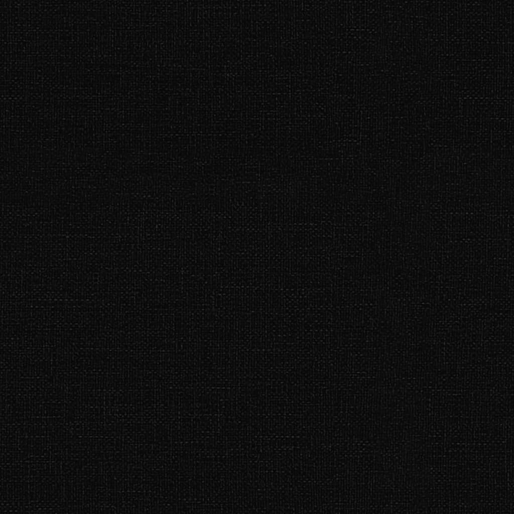 Recliner Chair Black Fabric