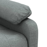 Massage Chair Dark Grey Fabric