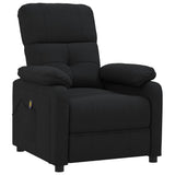 Massage Chair Black Fabric
