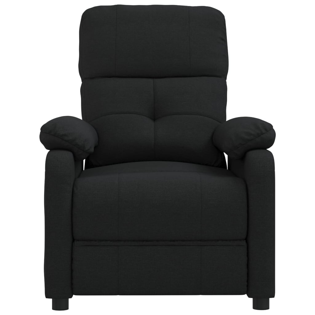 Massage Chair Black Fabric
