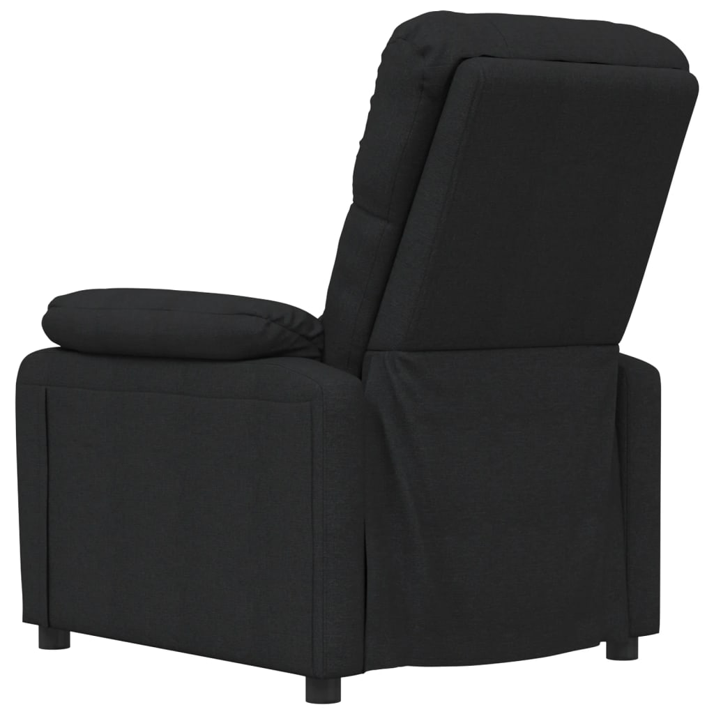 Massage Chair Black Fabric