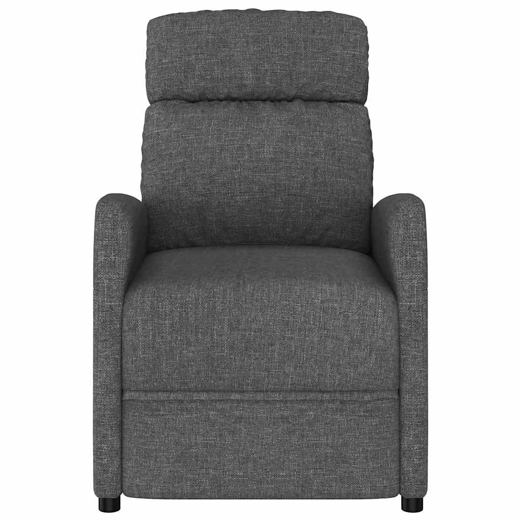 Massage Chair Dark Grey Fabric