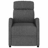 Massage Chair Dark Grey Fabric