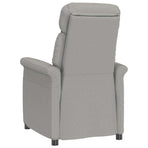 Armchair Light Grey Micro Fiber