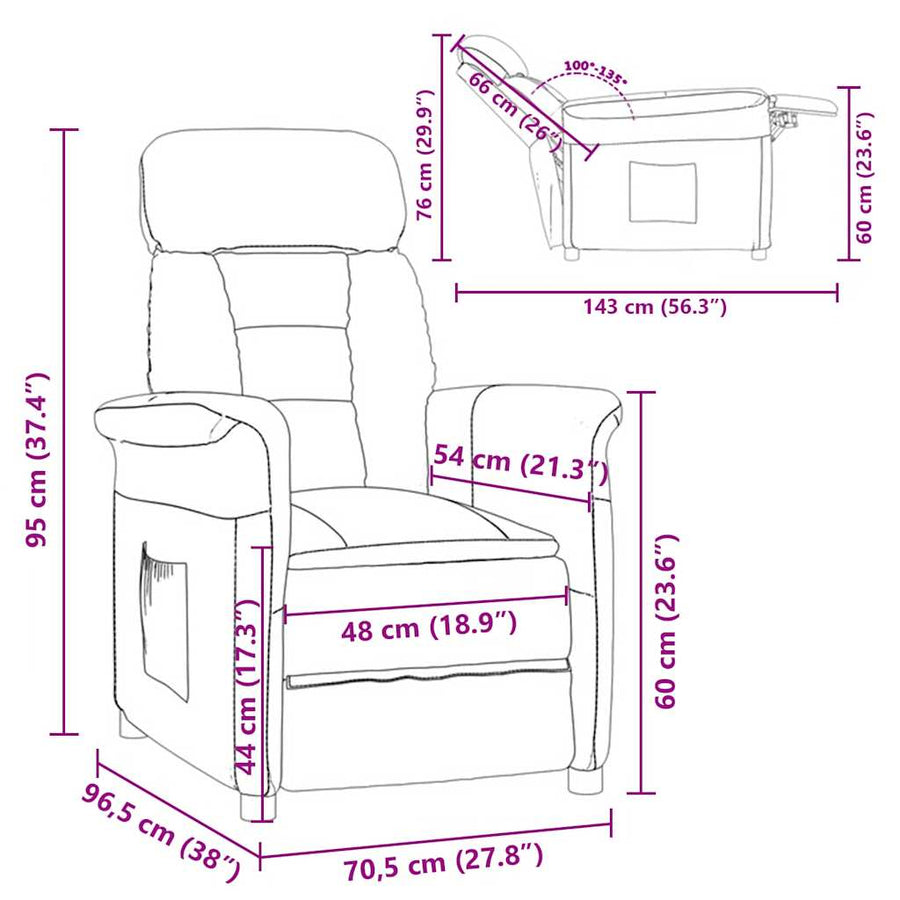 Armchair Light Grey Micro Fiber