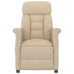 Armchair Cream Micro Fiber