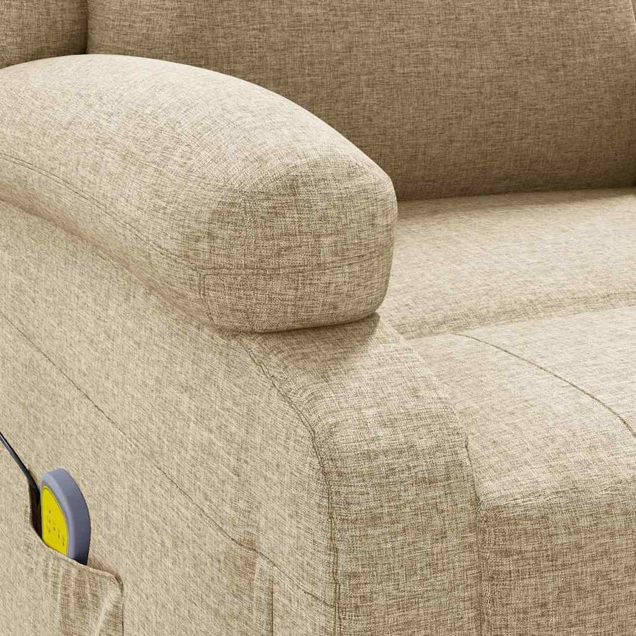 Massage Chair Cream Fabric