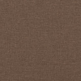 Massage Chair Brown Fabric