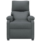 Massage Chair Dark Grey Fabric