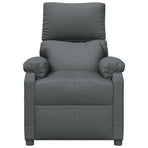Massage Chair Dark Grey Fabric