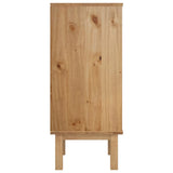 Drawer Cabinet OTTA 45x39x90cm Solid Wood Pine - 45-Degree Angle