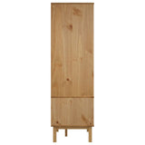 Wardrobe OTTA 76.5x53x172 cm Solid Wood Pine - 45-Degree Angle