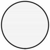 Wall Mirror Black Ø 30 cm Round - Front View