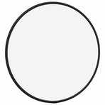 Wall Mirror Black Ø 30 cm Round