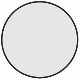 Wall Mirror Black Ø 40 cm Round