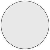 Wall Mirror Black Ø 60 cm Round