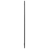 Wall Mirror Black Ø 60 cm Round - Top-Down View