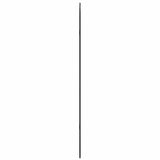 Wall Mirror Black 100x45 cm Oval